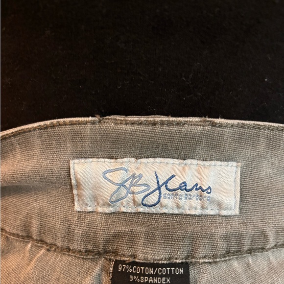 Grey Denim Mini-Skirt - Picture 3 of 4